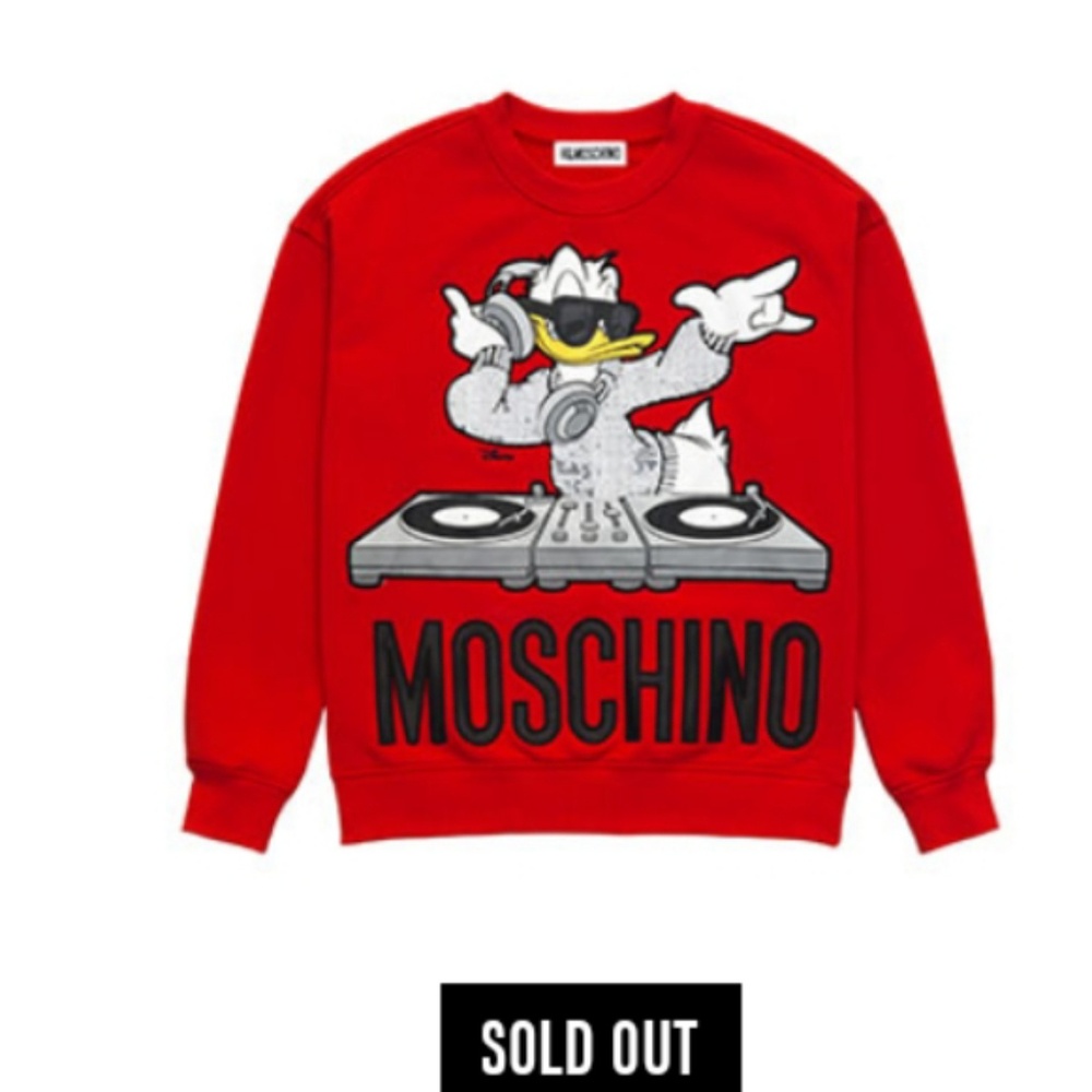 Moschino Donald Duck DJ